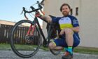Fraser Beattie of Inverurie, is cycling round Scotland later this year to raise money for Scottish Association for Mental Health. Picture by Kenny Elrick
