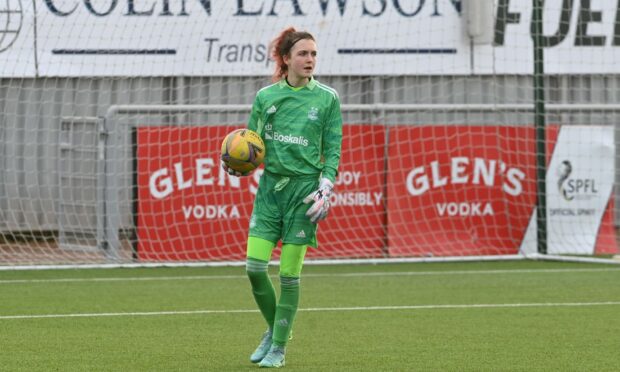 Aaliyah-Jay Meach is Aberdeen Women's only senior goalkeeper, after two were released at the end of the season.