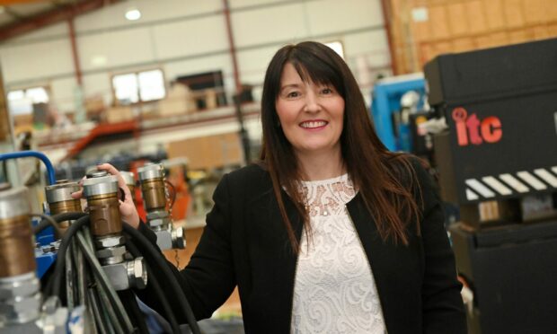 Business director Tracy Clark at ITC Hydraulic Services Ltd.