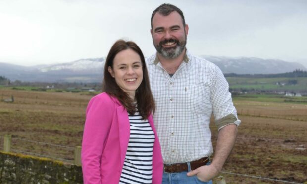 Kate Forbes and husband Ali Maclennan have announced they are expecting their first child together