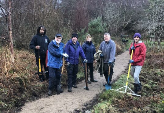 Members of the Kyle of Lochalsh Development Trust.