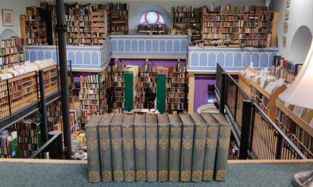Leakey's Bookshop in Inverness is a book lover's paradise.