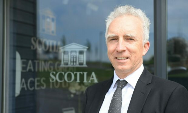 Martin Bruce, managing director of Scotia Homes.