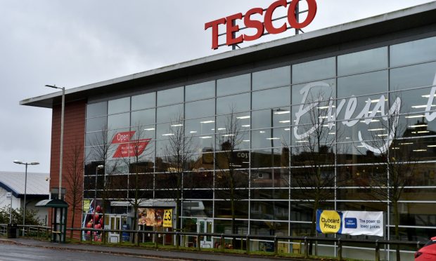 Tesco on Rousay Drive, Aberdeen. Image: Kenny Elrick / DC Thomson