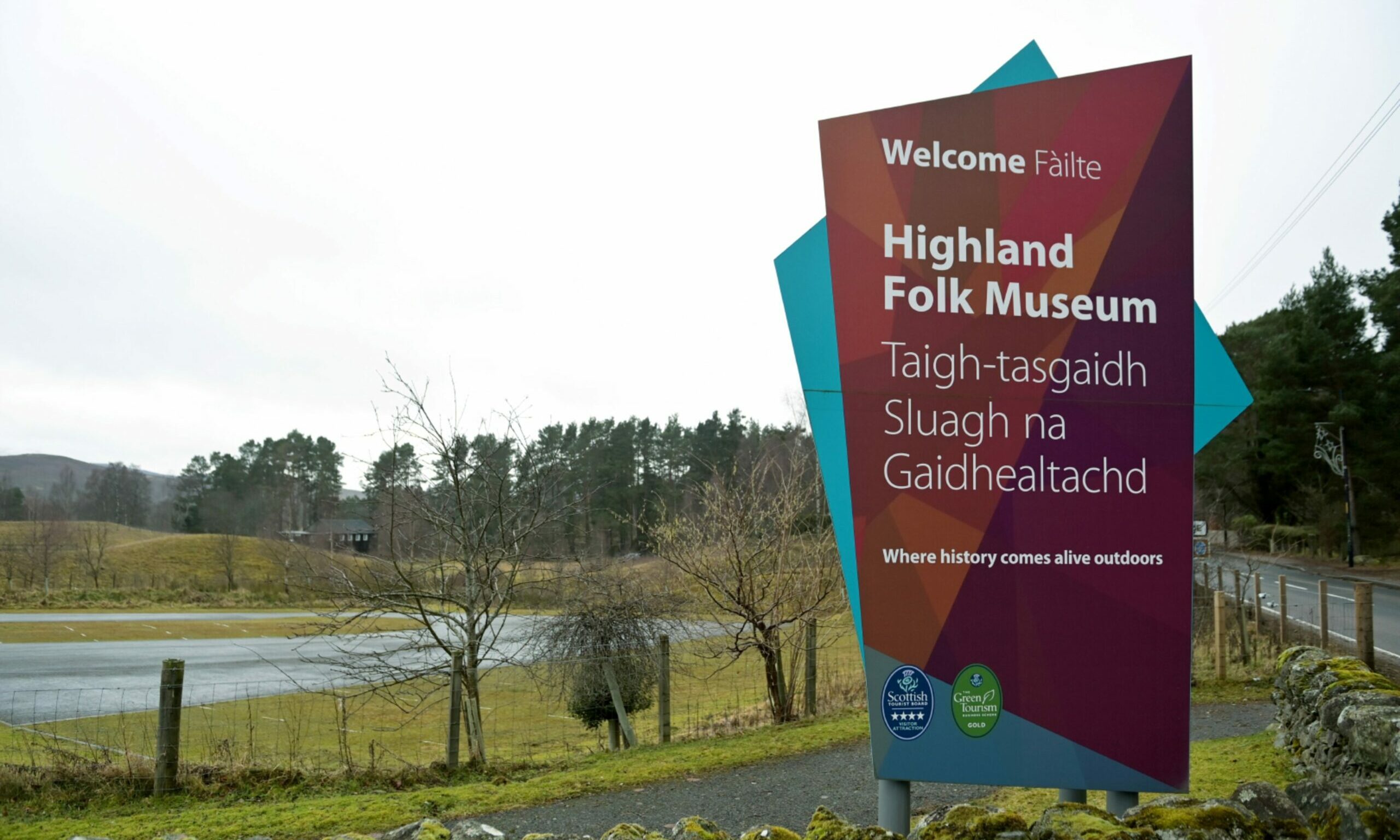 Woodland surrounding Highland museum destroyed by Storm Corrie - Vimarsana News