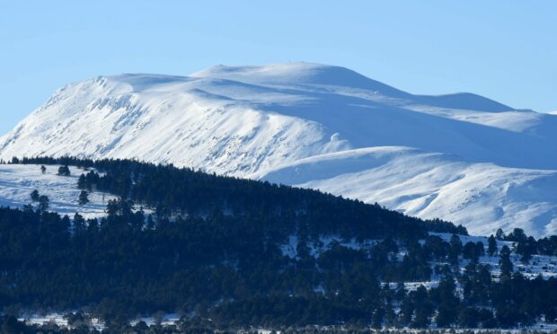 There is a risk of avalanche in the Cairngorms during Storm Eunice. Picture by Sandy McCook.