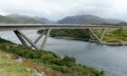 The drink-drive crash happened near the Kylesku Bridge