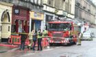 Fire crews were called to MacCallums Bar at around 9.30am. Picture by Sandy McCook / DCT Media.