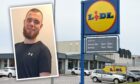 Rhyan Potts attacked a Lidl worker.