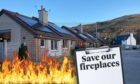 A petition has been launched to pause the removal of fireplaces from Braemar homes. Picture by Mhorvan Park, Design Team.
