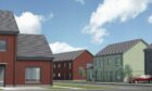 CGI of Upper Achintore housing development. Picture by Highland Council.
