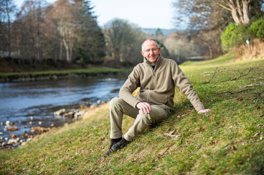 Sandy Bremner, Chair of the River Dee Trust.