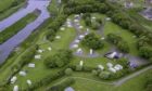 Wick Caravan Park on the banks of the Wick River.