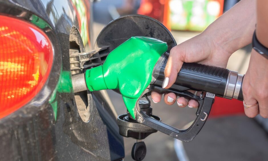 Petrol prices have hit a record high.