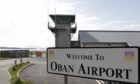 Oban Airport near the village of North Connel.