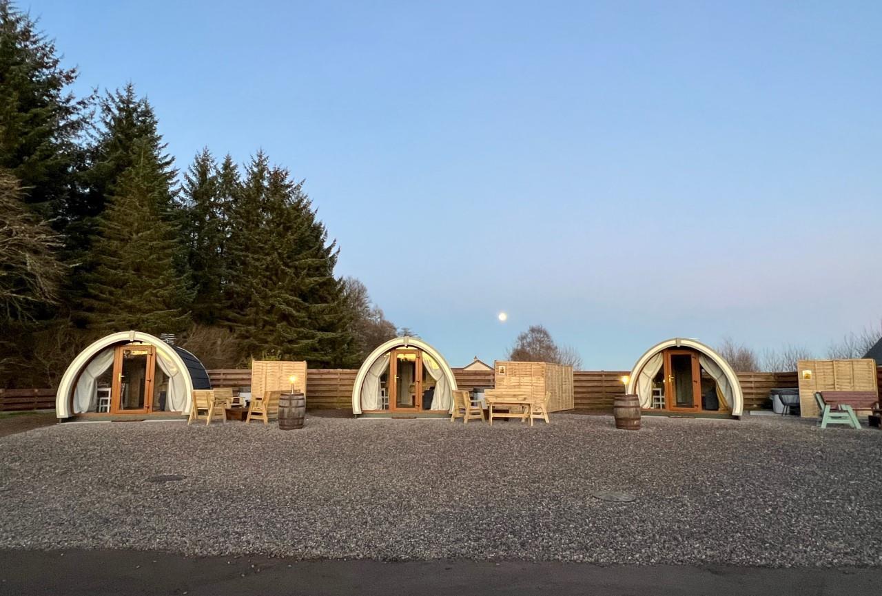 Camping pods where you can enjoy short break in Scotland 