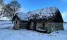 Leanach Cottage at Culloden Battlefield has a broken window. Picture by Duncan Macpherson.