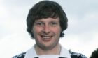 Joe Harper in Scotland colours in 1978.