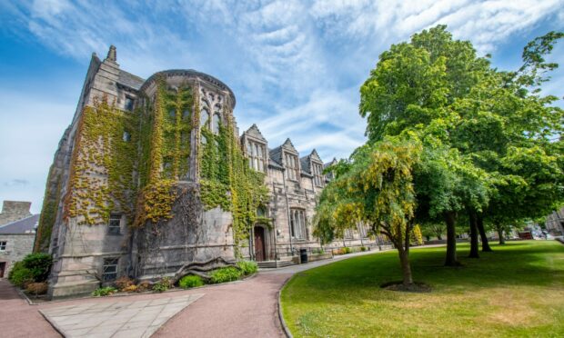 The University of Aberdeen was named as the fifth top Scottish University. Supplied by Shutterstock.