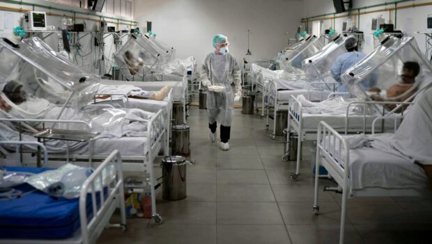 The amount of patients in hospitals and ICUs has decreased over the weekend. Supplied by Shutterstock.