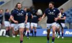 Pierre Schoeman for Rory Sutherland (r) is one of five Scotland changes for Cardiff.