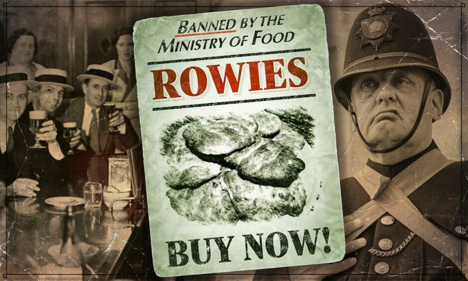 A bootleg operation sprang up after rowies were banned in Aberdeen.
