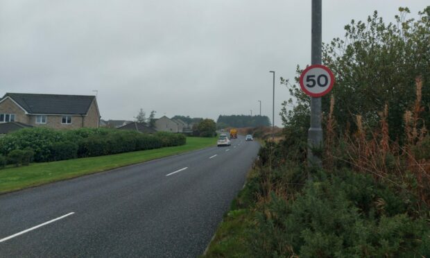 The 50mph speed limit on the A948 Ellon bypass could be made permanent. Picture by DCT Media.