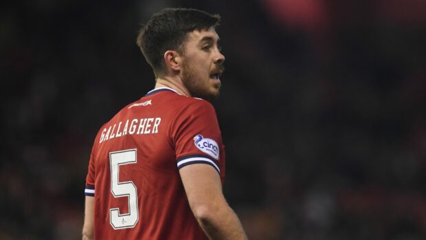 Aberdeen defender Declan Gallagher