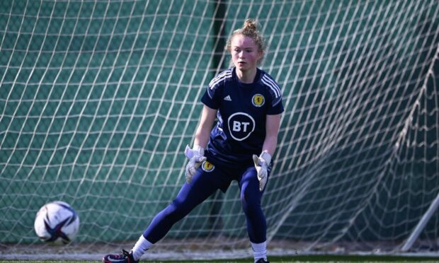 Western Isles teen Rachael Johnstone was called up to her first Scotland senior squad for the Pinatar Cup (Photo by Fran Macia / SNS Group)