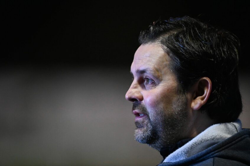 Cove Rangers manager Paul Hartley