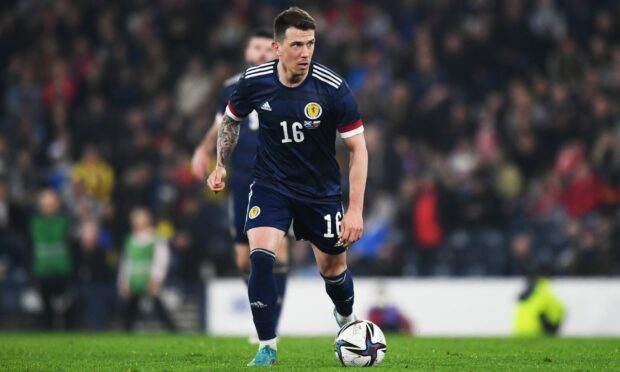 Scotland's Ryan Jack in action during the friendly against Poland at Hampden.