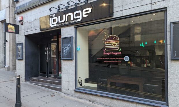 Bangin' Burgers operates out of The Lounge Bar and Kitchen on Market Street.