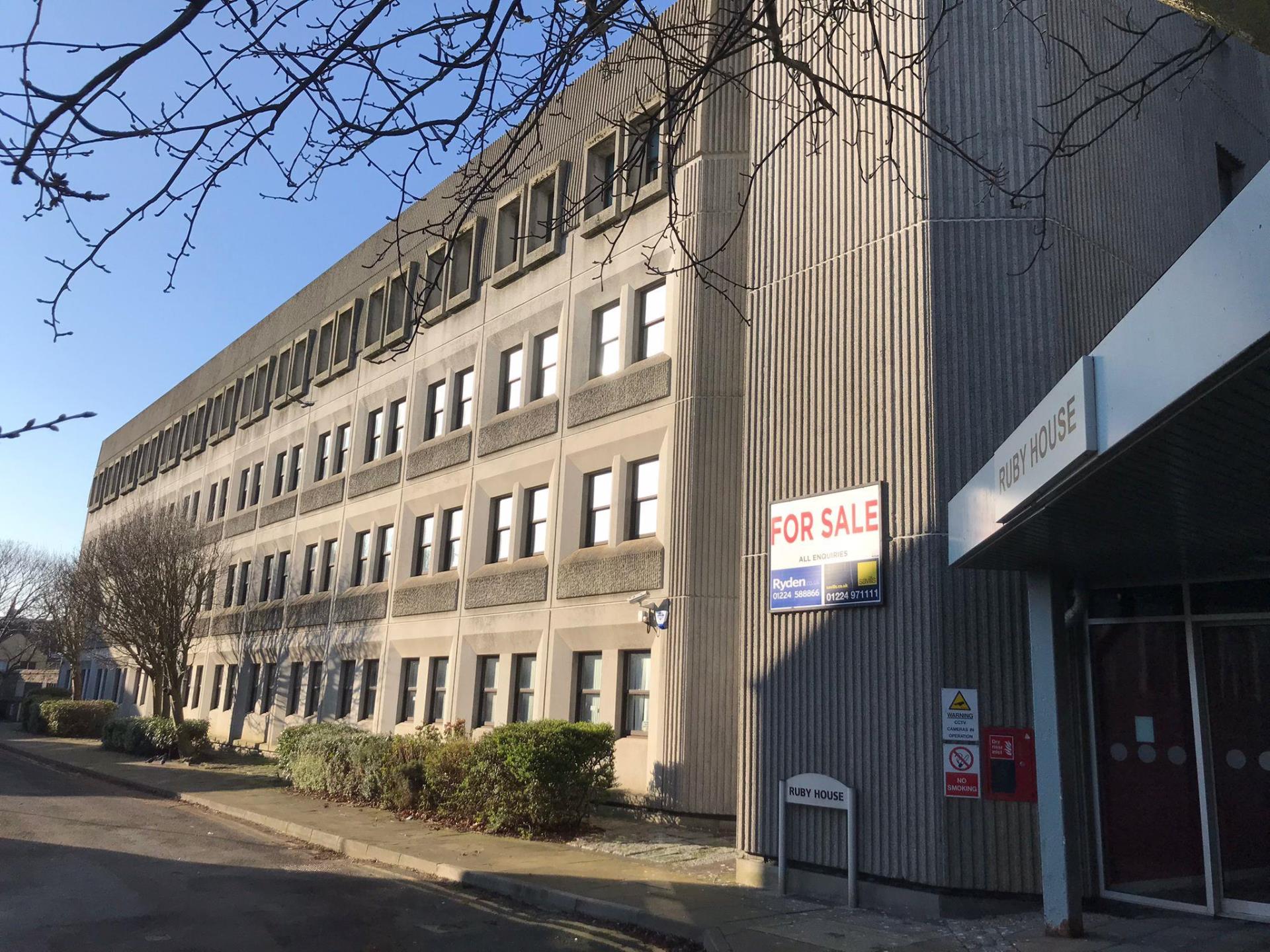 Ruby House Aberdeen city centre office block could flats
