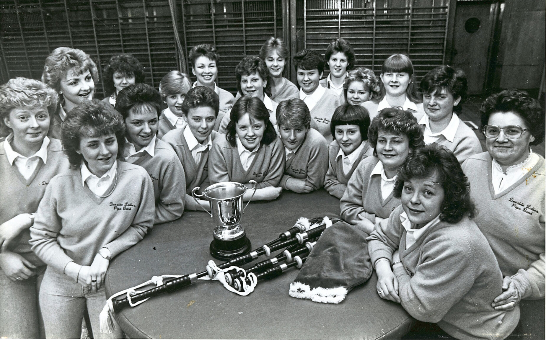 The Aberdonian northeast Ladies' Pipe Bands through the years