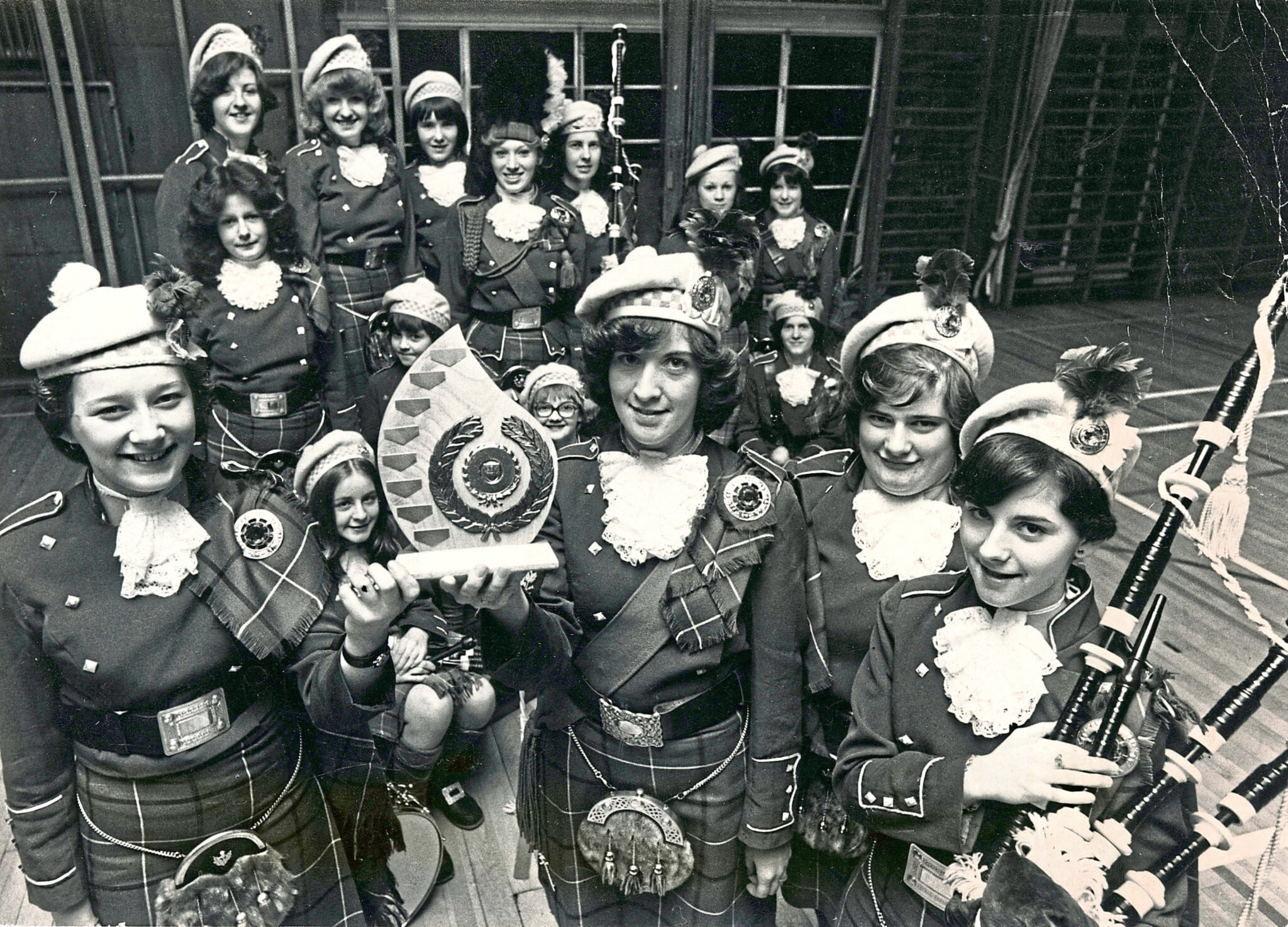 The Aberdonian northeast Ladies' Pipe Bands through the years
