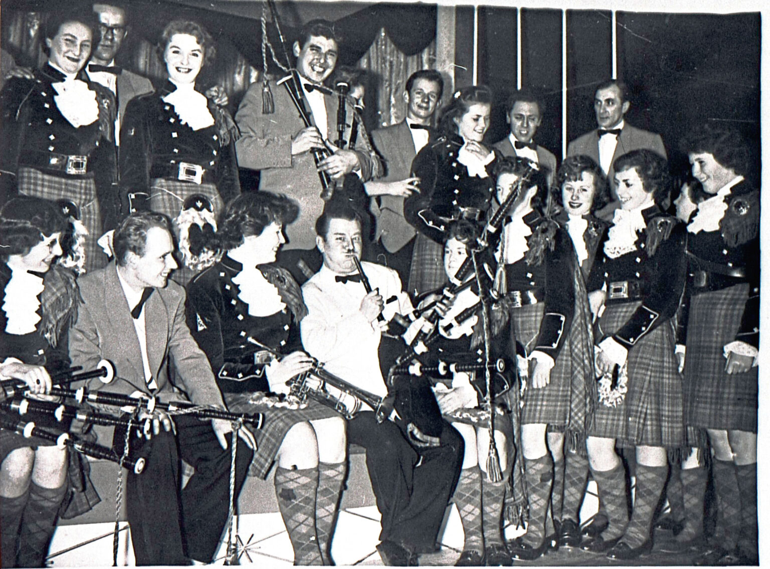 The Aberdonian northeast Ladies' Pipe Bands through the years