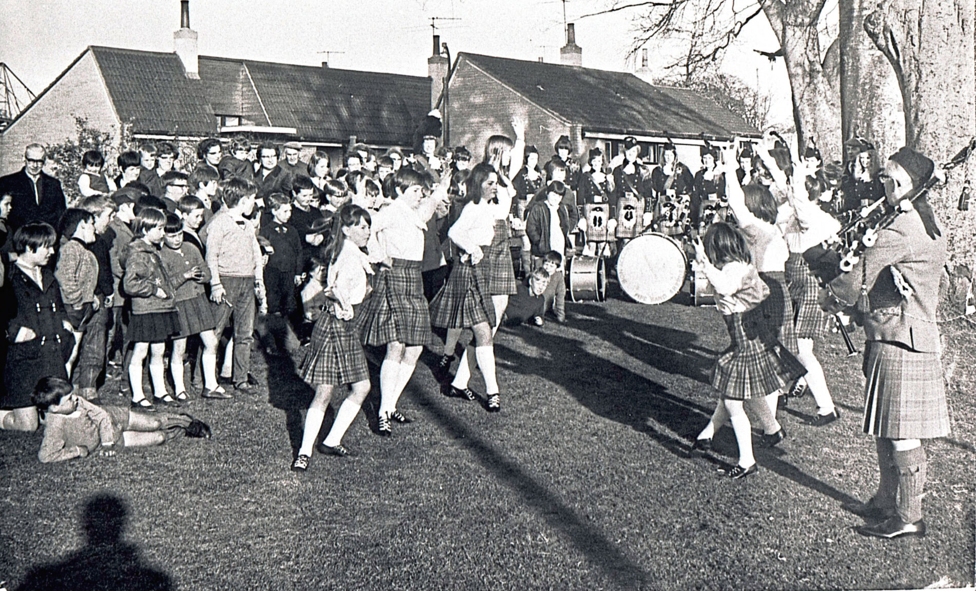 The Aberdonian northeast Ladies' Pipe Bands through the years