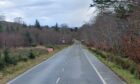 The A851 at Kilbeg. Picture from Google Maps