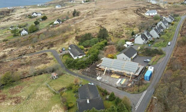 The first affordable homes in Applecross for 18 years were completed this year