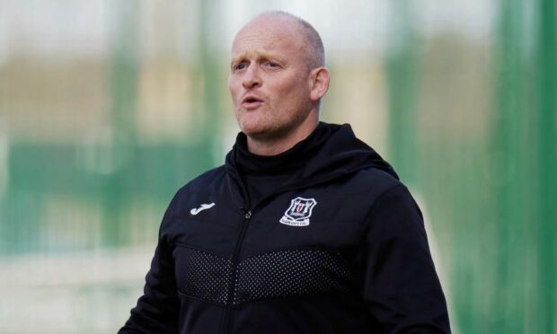 Elgin City boss Gavin Price. Image: Bob Crombie