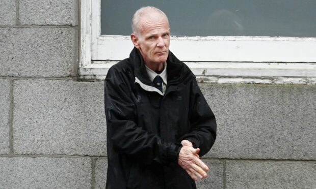 Alastair Bruce outside court following the trial.