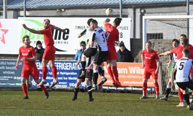 Fraserburgh and Brora Rangers met in a Highland League Cup semi-final.
