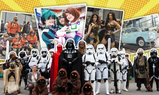 Comic Con Scotland (North-East) will attract up to10,000 people to P&J Live this weekend.