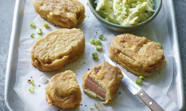 Phil Vickery's spam fritters.