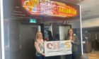 Chas volunteering development manager Fiona Harvey and senior community fundraiser Emma Gartland at the opening of the new Aberdeen Chas office. Image supplied by Chas.
