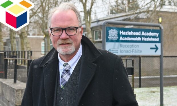 Councillor John Cook outside Hazlehead.  Picture by Scott Baxter.