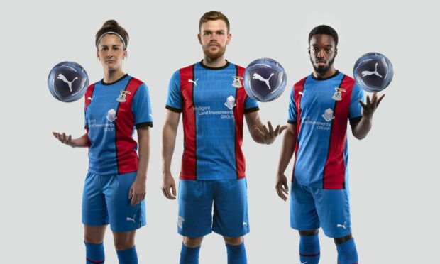 Caley Thistle's new kit for the 2022-23 season