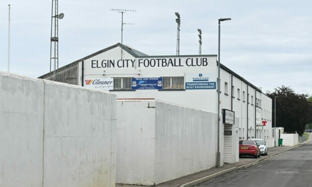 Borough Briggs, the home of Elgin City.