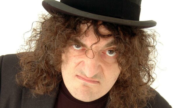 Controversial comedian Jerry Sadowitz brought his show to The Tivoli theatre as part of the Aberdeen International Comedy Festival.