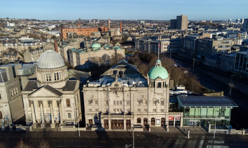 £225,000 funding for upgrades at His Majesty' Theatre (HMT) was pulled by councillors. Picture by Kenny Elrick/DCT Media.